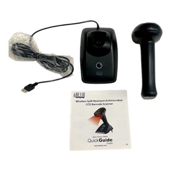 Adesso NuScan 2500CR Handheld Scanner - Picture 2 of 5